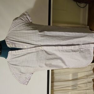 Light Purple Checkered Blouse